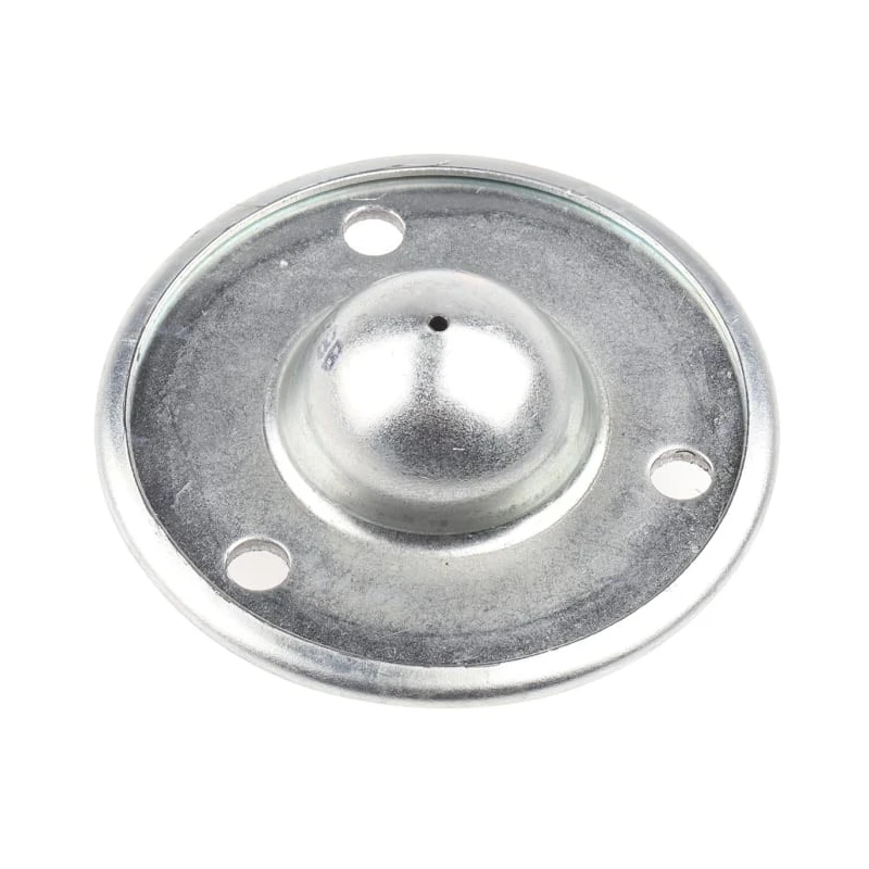 ALWAYSE Ball Transfer Unit 19 mm Ball Diameter 3-Hole Flange Mount with 25kg Load Steel 300613