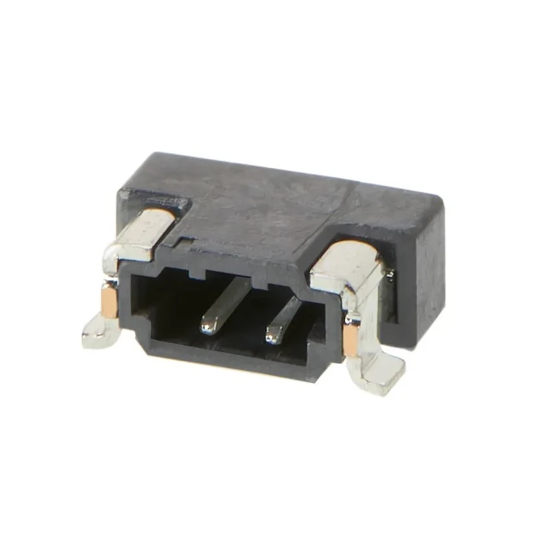 Molex Zero-Hachi Series Right Angle Surface PCB Header 2 Contacts 0.8 mm Pitch 1 Row Shrouded 214721-0020