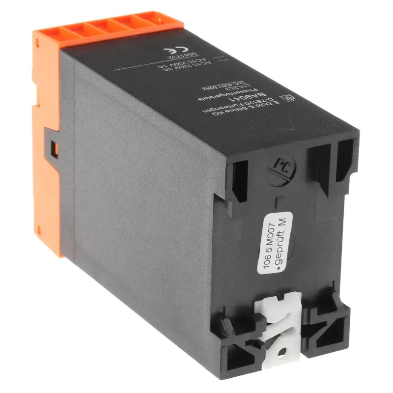 Dold Monitoring Relay 3 Phase 0.8 to 1.1 UN Monitor Range DPDT Contact Configuration DIN Rail Mount BA9041
