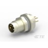 TE Connectivity Circular Connector 4 Contacts M8 Plug Male IP67 T4 Series T4040014041-000