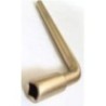 Taparia 154mm Aluminium Bronze Oxygen Bottle Wrench 171-1002