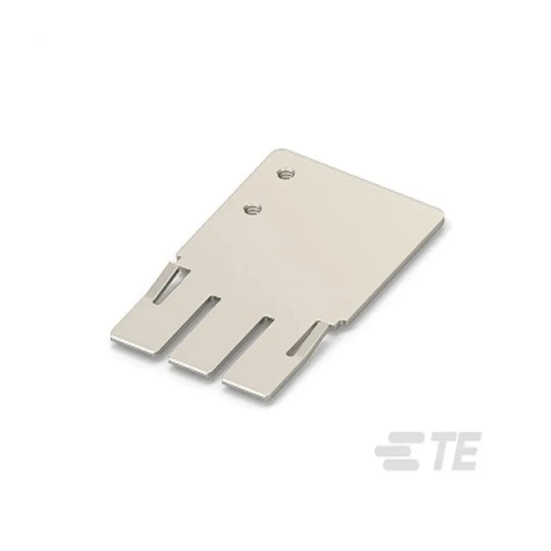 TE Connectivity Heavy Duty Power Connector Accessory M Shield Plate 3 Contacts 500V 11A Brass HDW3 