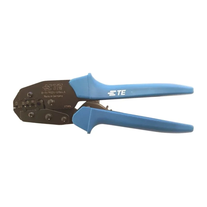 TE Connectivity Industrial Crimp Tool for 6.3 FASTIN-FASTON Receptacle German Origin HT100