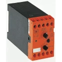 Dold Monitoring Relay, 1 Phase, DPDT Contact, DIN Rail Mount, 0.1A to 10A Current Range BA9053/410 AC1A/5A/10A AC230V 0-20S