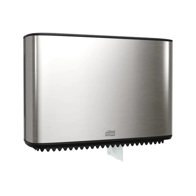 Tork Grey Metal Toilet Roll Dispenser 133 mm x 254 mm x 355 mm 460006