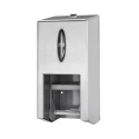 Tork Grey Metal Dual Toilet Roll Dispenser 143 mm x 325 mm x 149 mm 472019