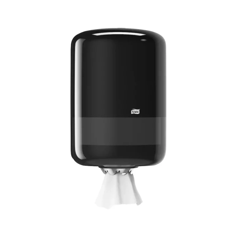 Tork Wall-Mounted Black Plastic Wipe Dispenser 239mm Width 360mm Height 227mm Depth 559008