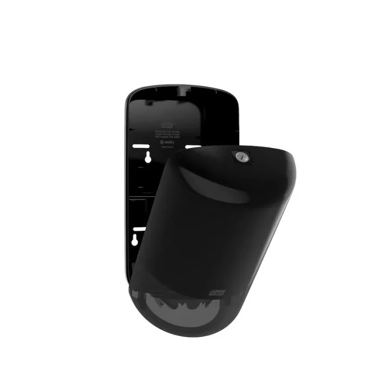 Tork Mini Wipe Dispenser Wall Mount Black Plastic 174mm x 321mm x 165mm 558008