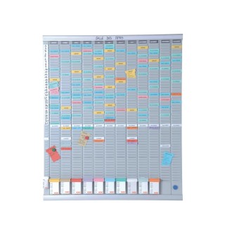 Nobo Yearly Magnetic Wall Planner 960mm Height 800mm Width 2911200