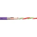 Igus 2 Core Red Lilac Thermoplastic Elastomer Multi-Core Main Power Cable 0.25mm² CSA 85°C 100m CFBUS.001 (100m)