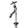 Pegler Yorkshire Chrome Plated Brass Twist Handle High Neck Hot Sink Tap BSP 303007