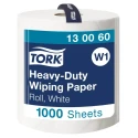 Tork Roll Paper Towel 2 Ply, 340000 x 369 mm Sheet Size, 1000 Sheets, White, Heavy-Duty Roll 130060