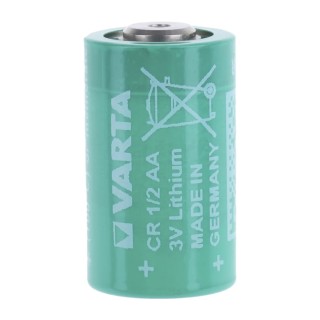 Varta Lithium Manganese Dioxide 3 V 1/2 AA Battery, 950 mAh, 14.45 mm 06127101301