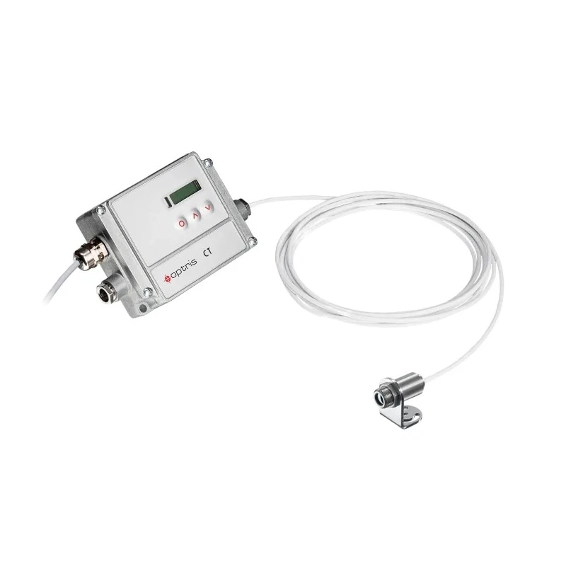 Optris Infrared Temperature Sensor, Temperature Range -50 °C to 975 °C, Accuracy ±1 %, Diameter 12mm, Screw CATCTLT20CB3K