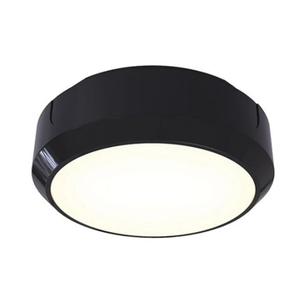 Ansell Lighting Round LED Bulkhead Light 14 W 230V Die Cast Aluminium Housing IP65 ADLED2/BV/CCT
