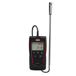KIMO Rotary Vane Anemometer Air Velocity Air Flow 25 m/s LV 111 S