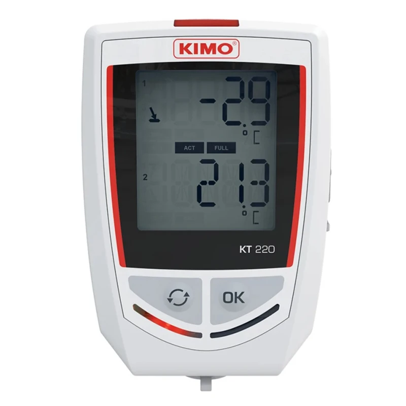 KIMO Temperature & Humidity Temperature Monitor USB Interface 3 Channel RSCAL KT220-O