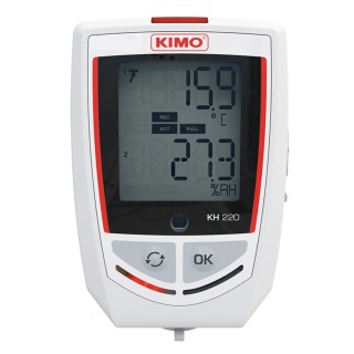 KIMO Temperature & Humidity Data Logger USB 3 Channel KH-220-O