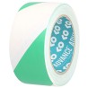 Advance Tapes Green White Polyvinyl Chloride 33 m Hazard Tape 0.14 mm Thickness AT8
