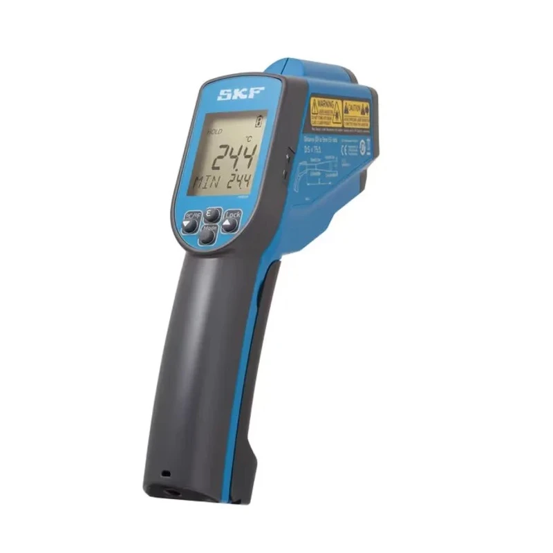 SKF Infrared Thermometer , Temperature Range -64 °C to 1600 °C, 1 °C Accuracy, Adjustable Emissivity, AAA Battery TKTL 31