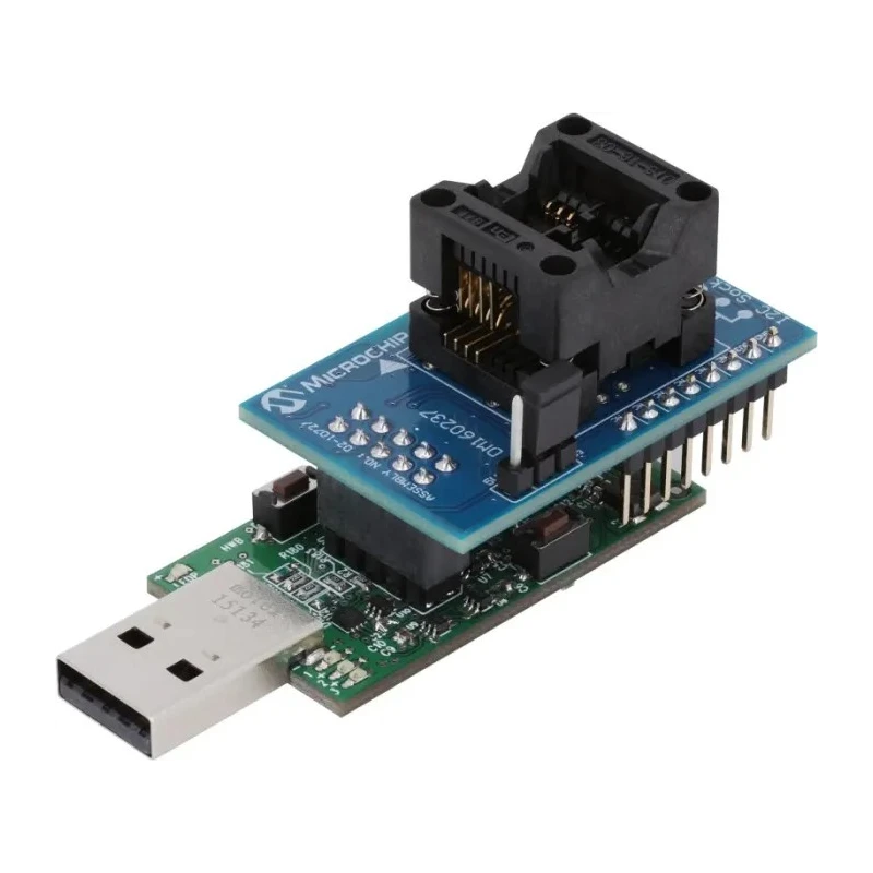 Microchip EEPROM Memory Board Serial Memory I2C Evaluation Kit USB Interface DM160237
