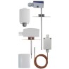Jumo PT1000 Temperature Probe 5.4 mm Diameter, 29 mm Length, 2 Wire, Class B Accuracy, 90 °C Max PT1000