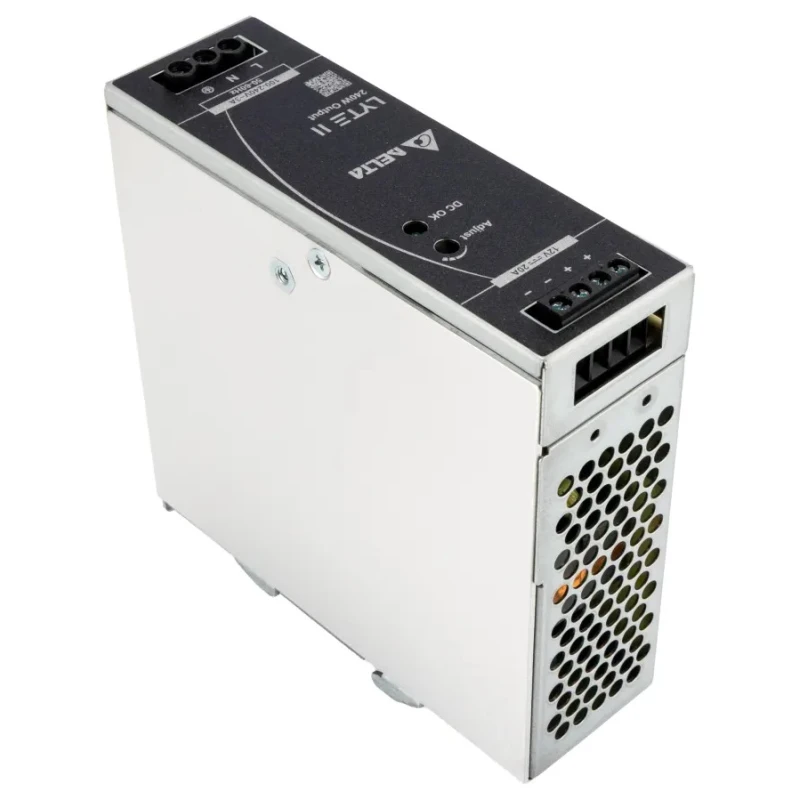 Delta Electronics DRL Switched Mode DIN Rail Power Supply 12V DC 20A 240W Universal AC Input DRL-12V240W1EN