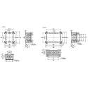 Eaton Contactor Mounting Enclosure for use with DIL2AM Series and DIL2M Series CI43E
