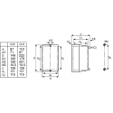 Eaton Contactor Mounting Enclosure for use with DIL2AM Series and DIL2M Series CI43E