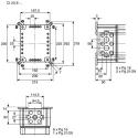 Eaton Contactor Mounting Enclosure for use with DIL2AM Series and DIL2M Series CI43E
