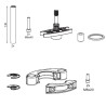 SAUTER REGULATION Valve Seat Valve Actuator Shaft 0510390022, IP54 Protection, Low Noise, Germany