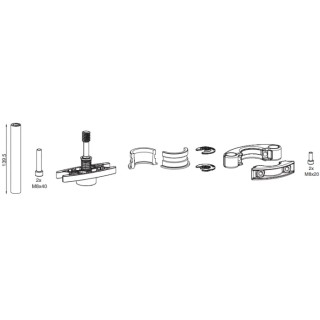 SAUTER REGULATION Seat Valve Actuator with Universal Technology (SUT), Shaft Function, IP54 Protection, Model 0510390024