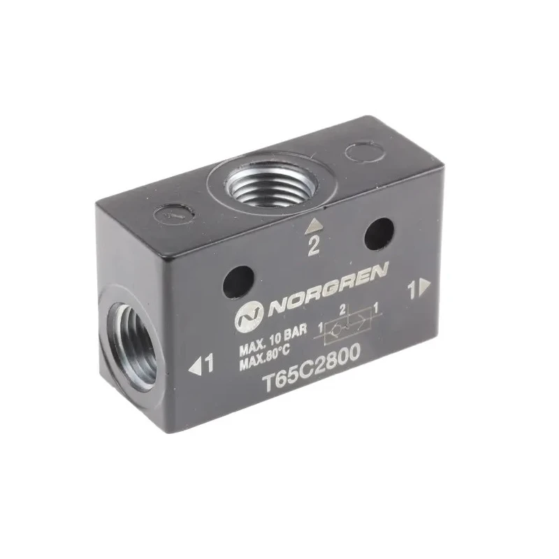 Norgren Pneumatic Logic Controller T65C series 10 bar Operating Pressure, OR Function T65C2800