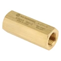 Norgren Pneumatic Non Return Valve Brass, Female Threaded Inlet & Outlet, 16 bar Maximum Operating Pressure S/521