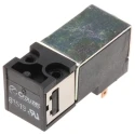 Crouzet Pneumatic Solenoid Valve Push-in Port 4 mm, 3-Port, 3/2 NC & 4/2 Monostable Valve Function, 24V DC, 8 bar 81519032