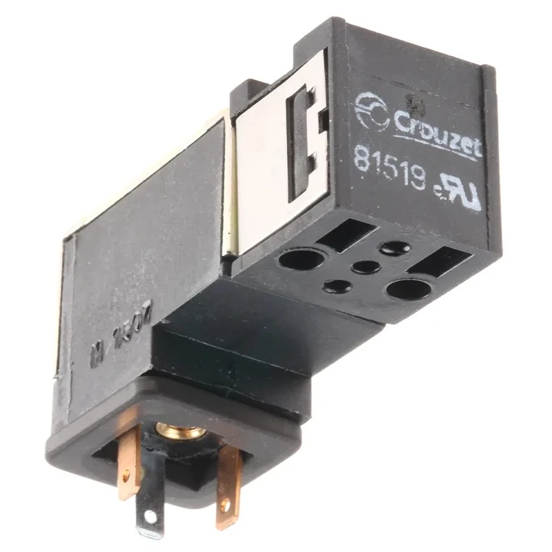 Crouzet Pneumatic Solenoid Valve Push-in Port 4 mm, 3-Port, 3/2 NC & 4/2 Monostable Valve Function, 24V DC, 8 bar 81519032