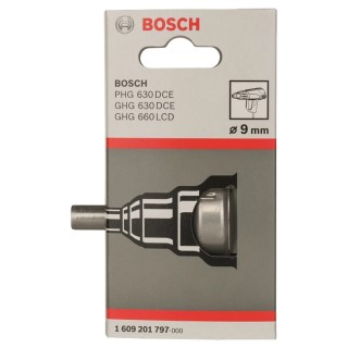Bosch Heat Gun Nozzle, 600 °C Maximum Operating Temperature, 9 mm Diameter, Cordless 1609201797