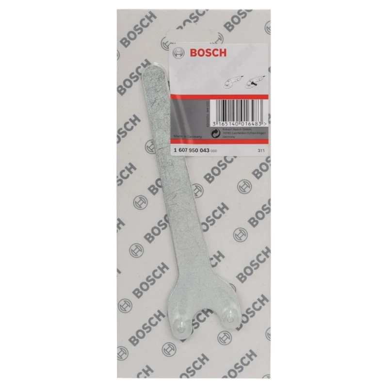Bosch Metric Spanner Single Ended 166mm Overall Length Offset Head 1607950043