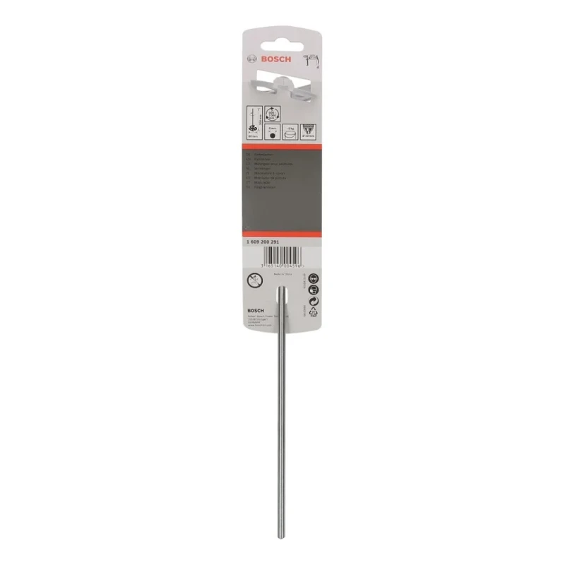 Bosch Paddle Mixer Drill Accessory 350mm Length Compatible with 10mm Drill Chucks 1609200291