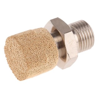 Legris Sintered Bronze, Brass Pneumatic Silencer 12 bar Threaded G 0672 724-936