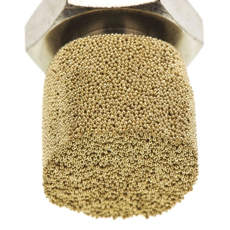 Legris Sintered Bronze, Brass Pneumatic Silencer 12 bar Threaded G 0672 724-936
