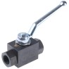 Parker Phosphate Steel Hydraulic Ball Valve Lever Operation 1/2 in Port Size 500 bar Pressure KH1/2CFX
