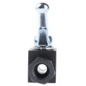 Parker Phosphate Steel Hydraulic Ball Valve Lever Operation 1/2 in Port Size 500 bar Pressure KH1/2CFX