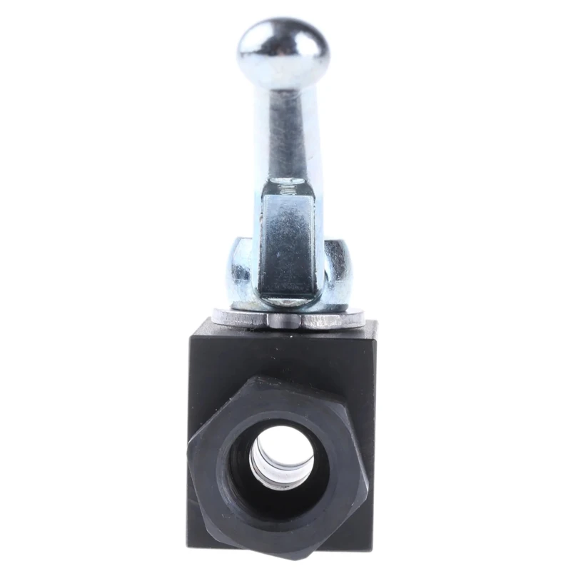 Parker Phosphate Steel Hydraulic Ball Valve Lever Operation 1/2 in Port Size 500 bar Pressure KH1/2CFX