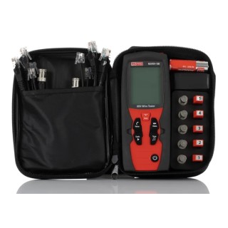RS PRO Network Cable Tester RJ12, RJ45, RJ11, Cat3 to Cat7a, Battery Powered RSVDV-100