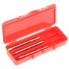 Dormer High-Speed Steel Machine Tap Set M2.5 Thread Size Straight Flute 3 Piece E500M2.5NO6