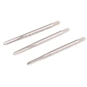 Dormer High-Speed Steel Machine Tap Set M2.5 Thread Size Straight Flute 3 Piece E500M2.5NO6