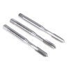 Dormer Tap Set M6 Thread Metric Standard Hand Tap, HSS Material, 3 Pieces, 66mm Overall Length E500M6NO6