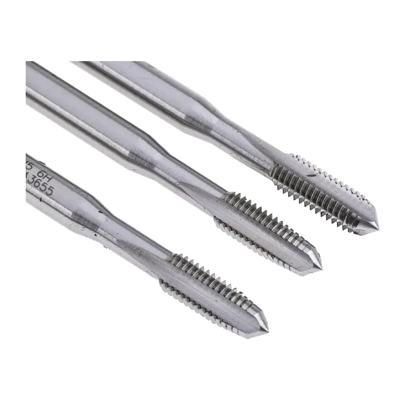 Dormer Tap Set M5 Thread Machine Tap HSS Straight Flute Right Hand ISO 529 E500M5NO6