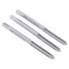 Dormer Metric Standard Machine Tap Set with M4 Thread Size, HSS, 3 Piece, Straight Flute, ISO 529 E500M4NO6